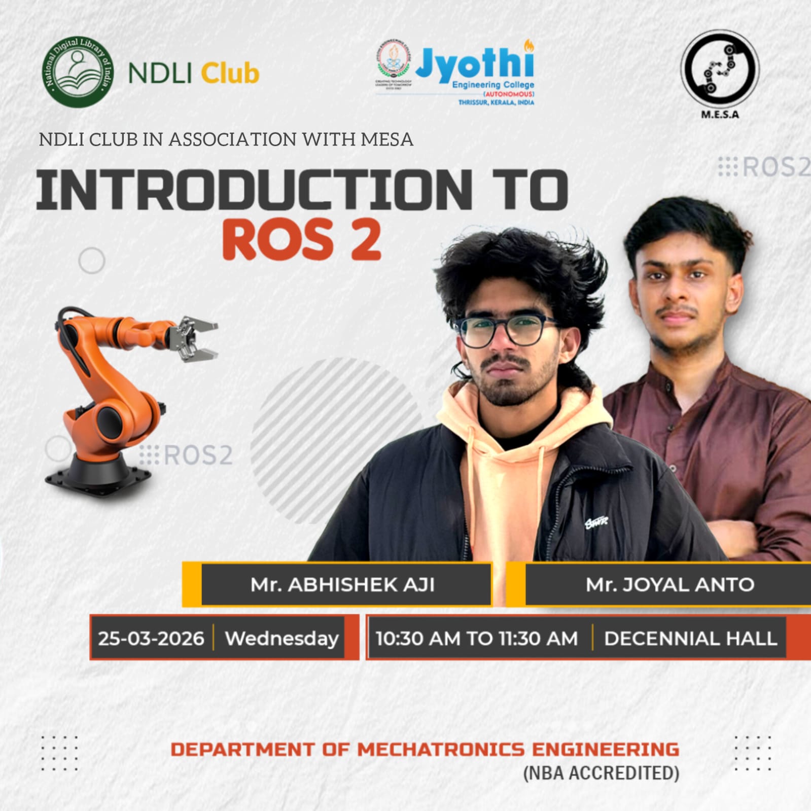  Knowledge Sharing Session: Introduction to ROS 2